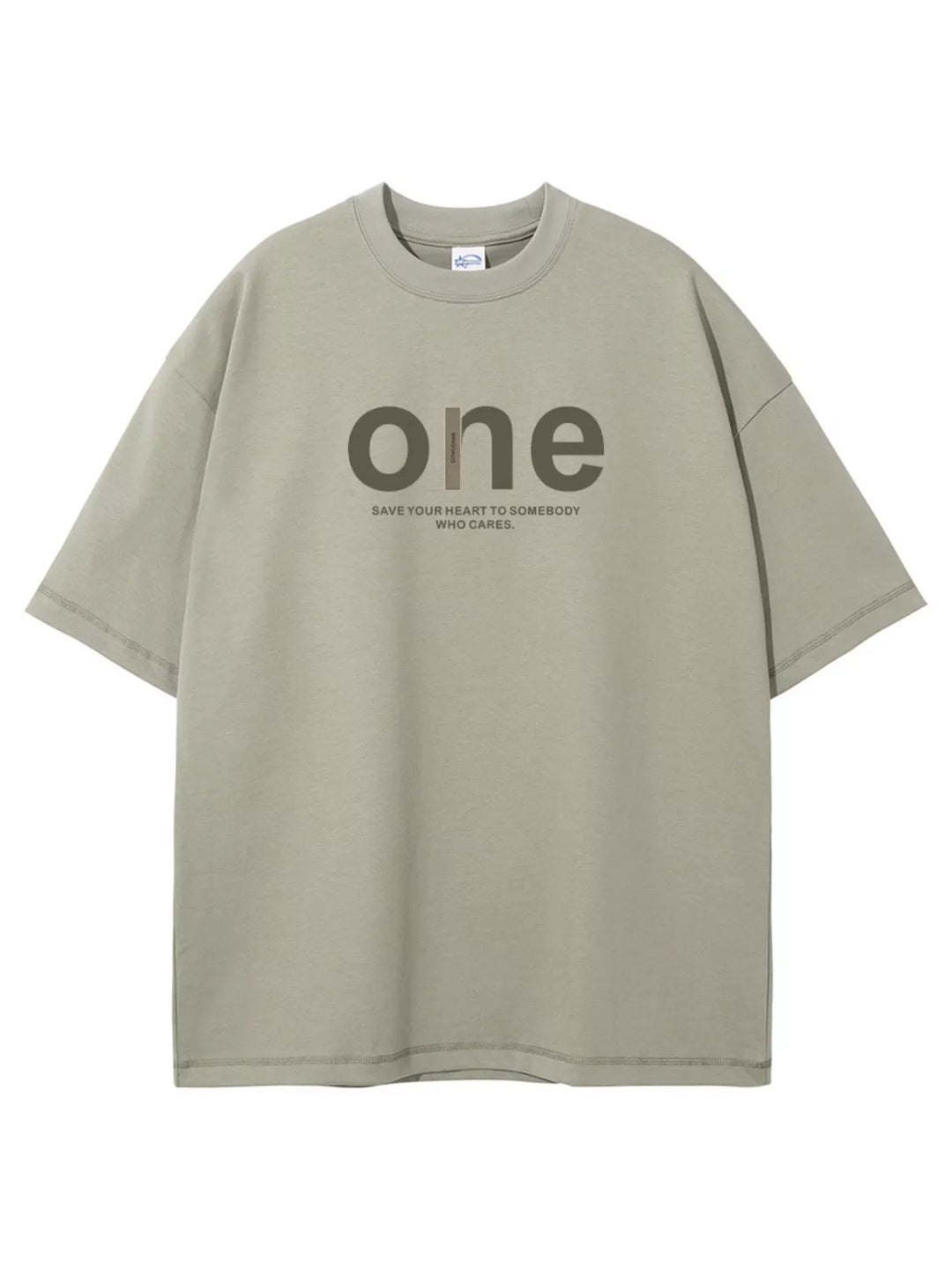 Men's Full Size Casual Letter Graphic Short Sleeve T-Shirt Plus Size
