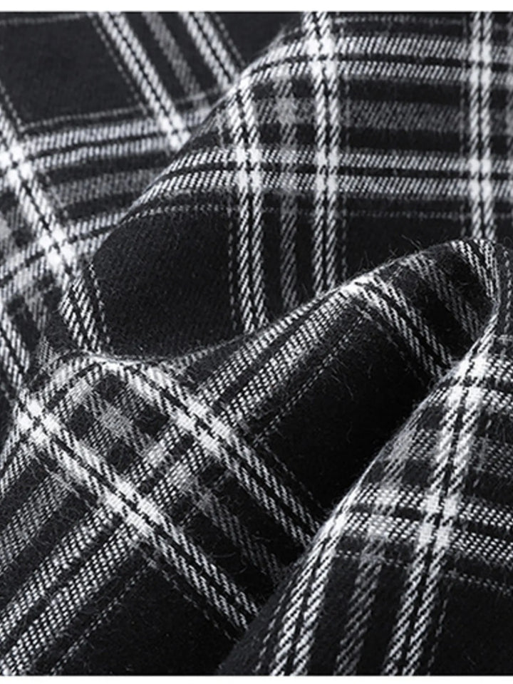 Men's Classic Plaid Button Up Shirt