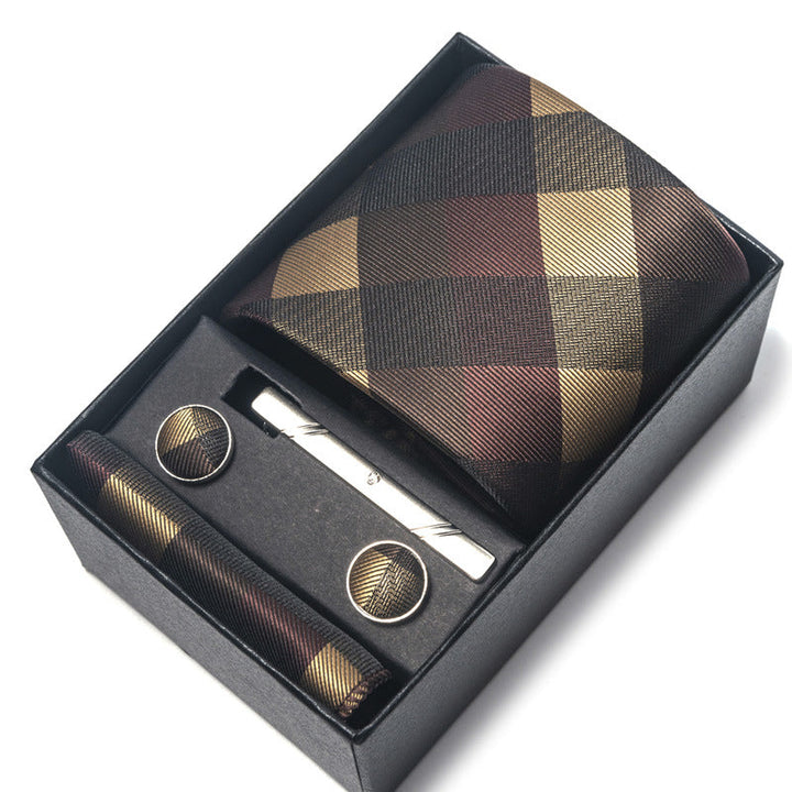 Direct-supply Mens Polyester Yarn-dyed Jacquard Formal Tie
