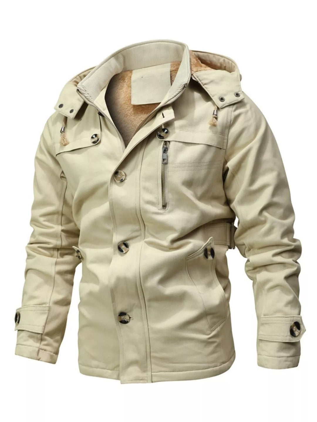 Men's Plus Size Zip Up Lightweight Bomber Jacket
