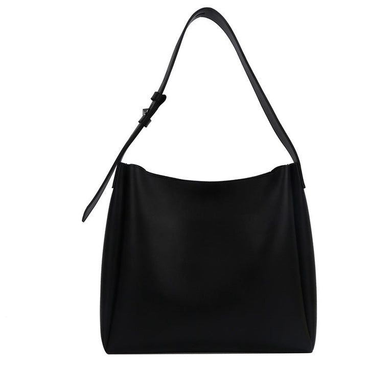 Womens Large-capacity Soft-leather Shoulder Bag