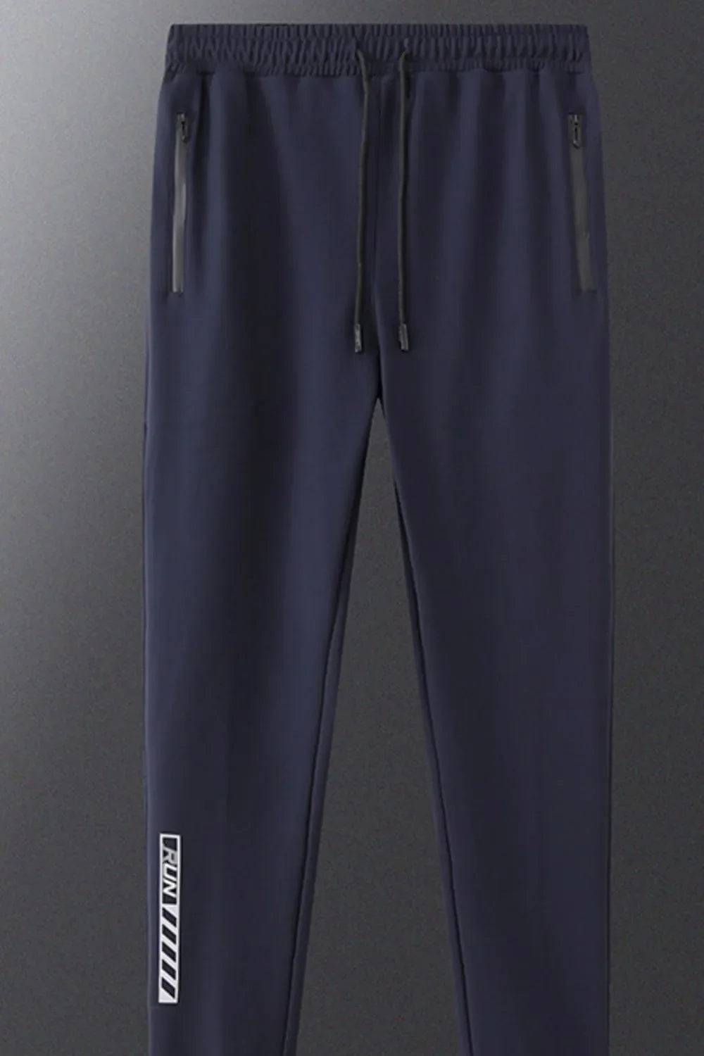 Men's Plus Size Drawstring Joggers with Pockets
