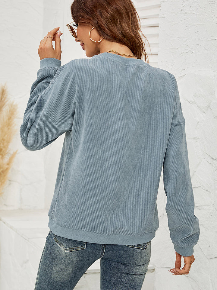 MAMA Graphic Round Neck Sweatshirt