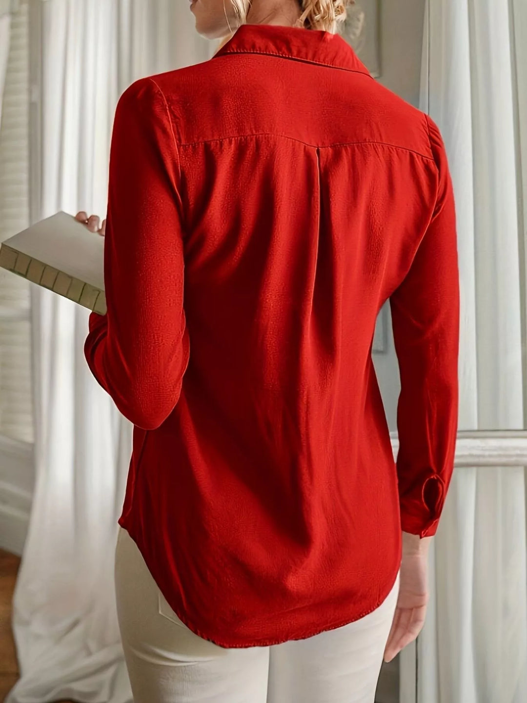 Long Sleeve Button-Down Shirt