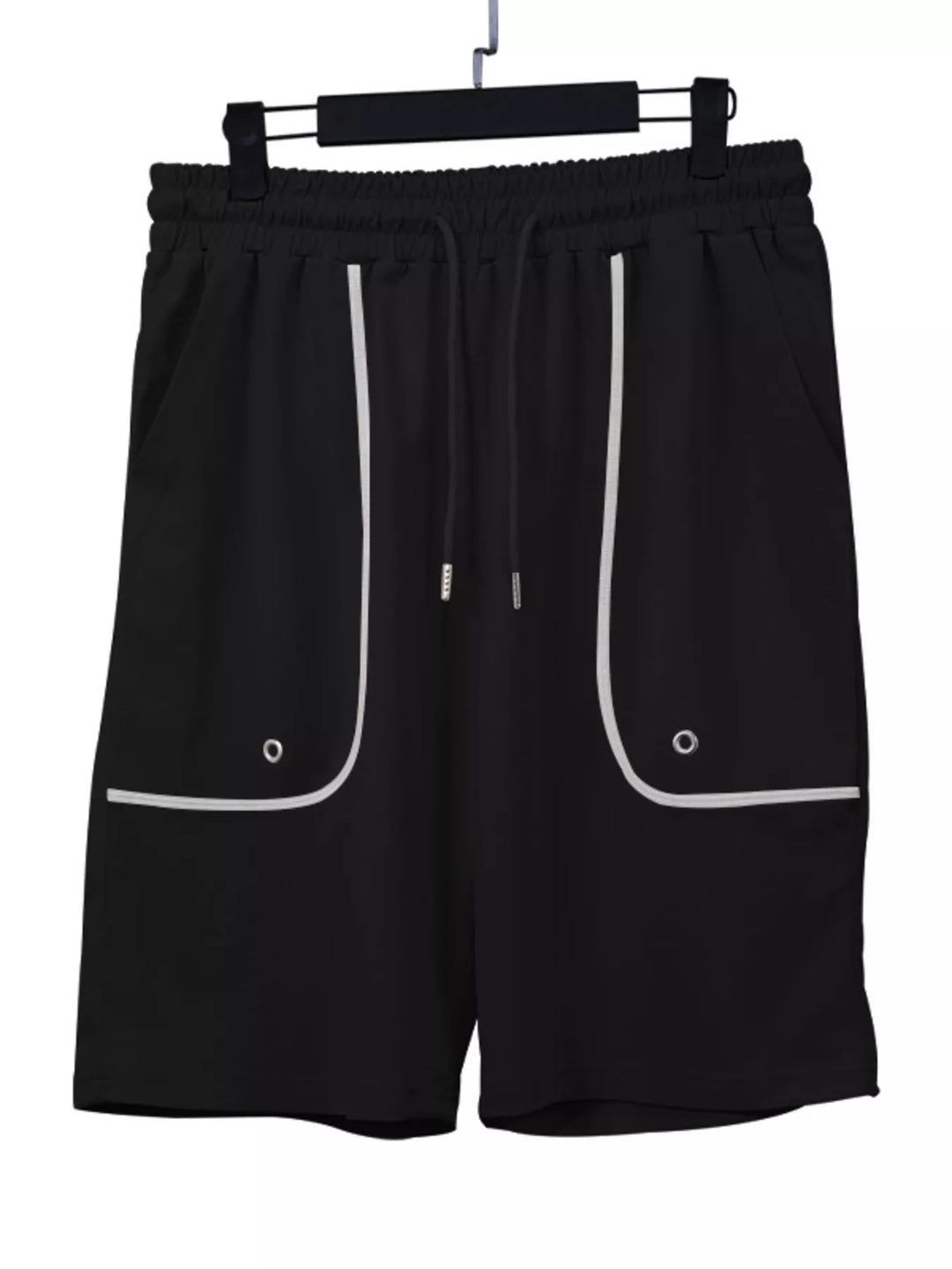 Men's Full Size Casual Short Sleeve T-Shirt and Shorts Set Plus Size