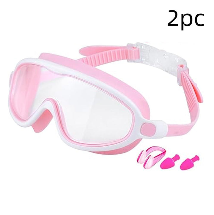 Children's Swimming Goggles HD Waterproof Anti-fog Large Frame Swimming Goggles