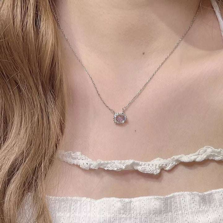 925 Sterling Silver Cat Necklace