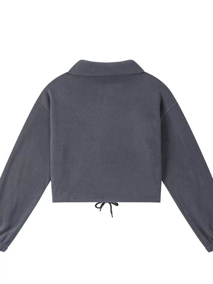Quarter Zip Sweatshirt and Pants Set