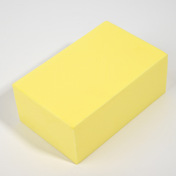 Cube bathing sponge-blue-11 * 7 *4.5cm-1 piece