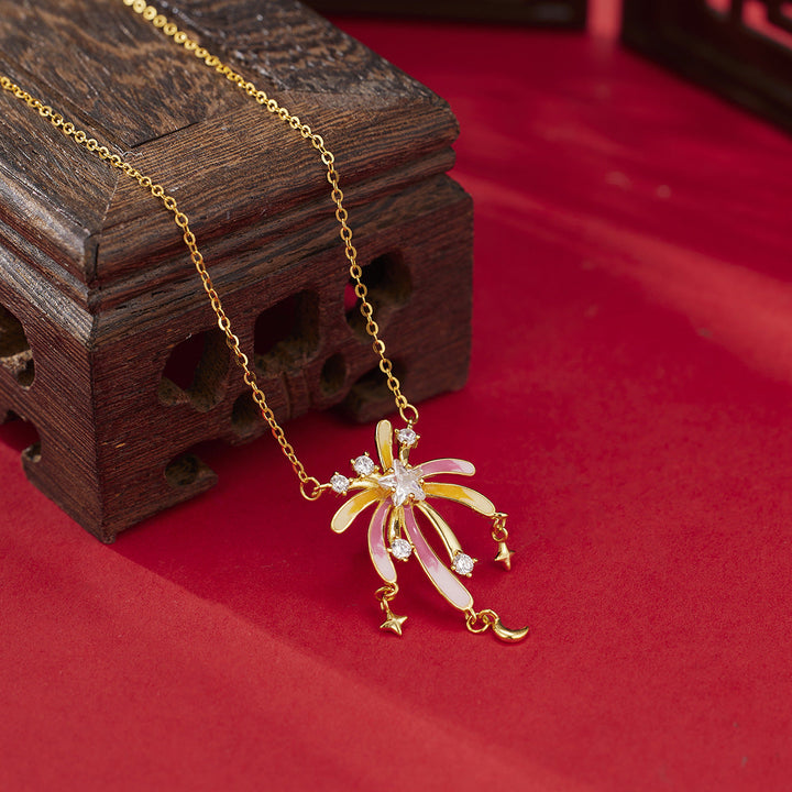 Starburst Pendant Necklace
