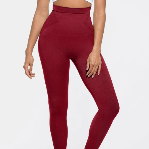High-waisted Slim-fit Non Slip Shaping Tights
