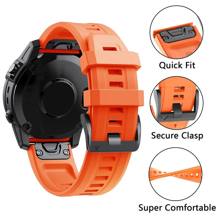 Silicone Quick-release Watch Strap