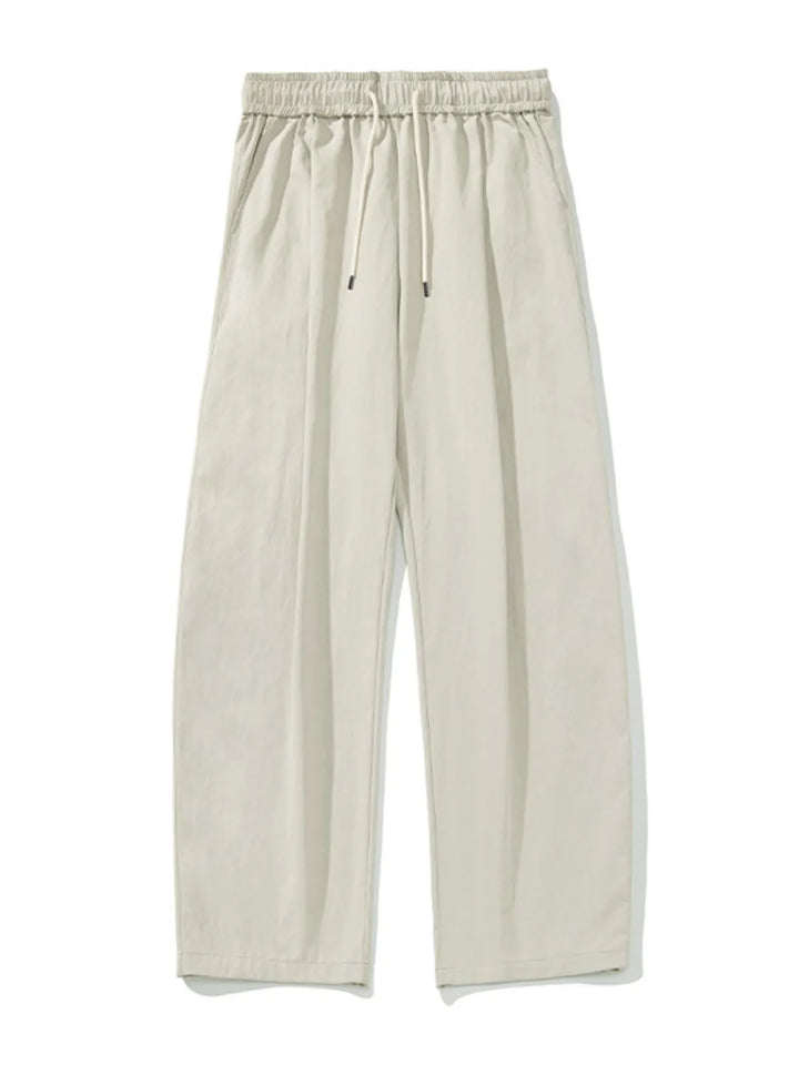 Men's Side Ruched Wide Leg Pants
