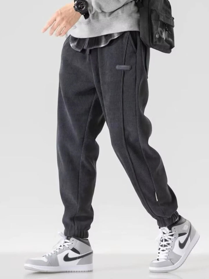 Men's Plus Size Drawstring Loose Fit Joggers
