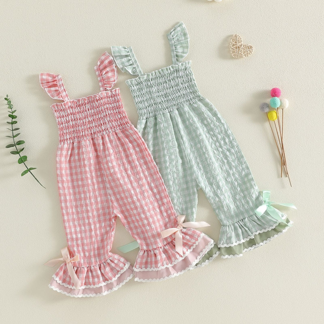 Sleeveless Strap Jumpsuit With Flared Pants