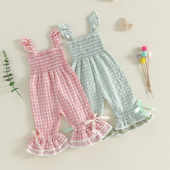 Sleeveless Strap Jumpsuit With Flared Pants