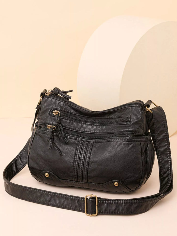 Multi-Pocket Crossbody Bag