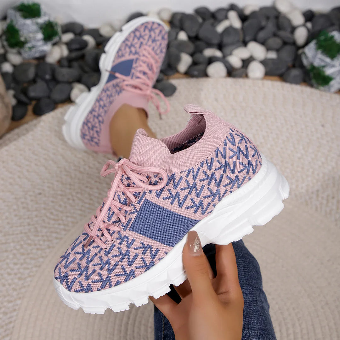 Lace Up Platform Sneakers