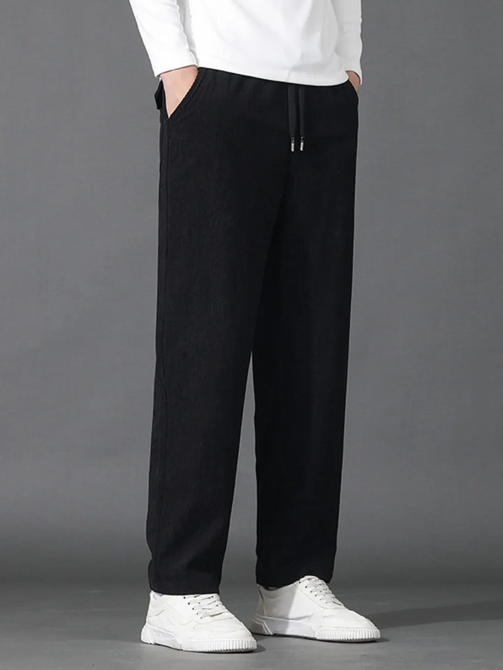 Men's Plus Size Drawstring Loose Fit Pants