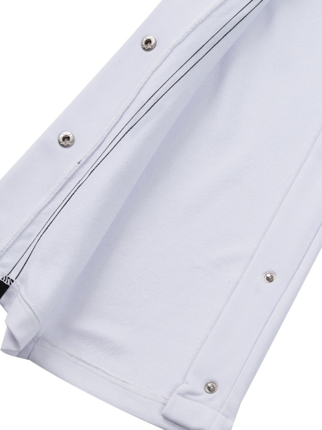 Men's Full Size Loose Fit Side Snap Button Track Pants Plus Size