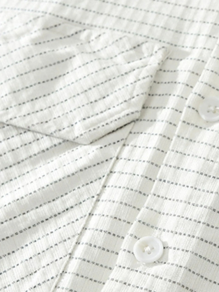 Men's Plus Size Button Up Long Sleeve Shirt
