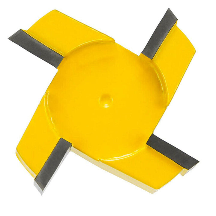 Four-blade T-shaped Slotting Knife