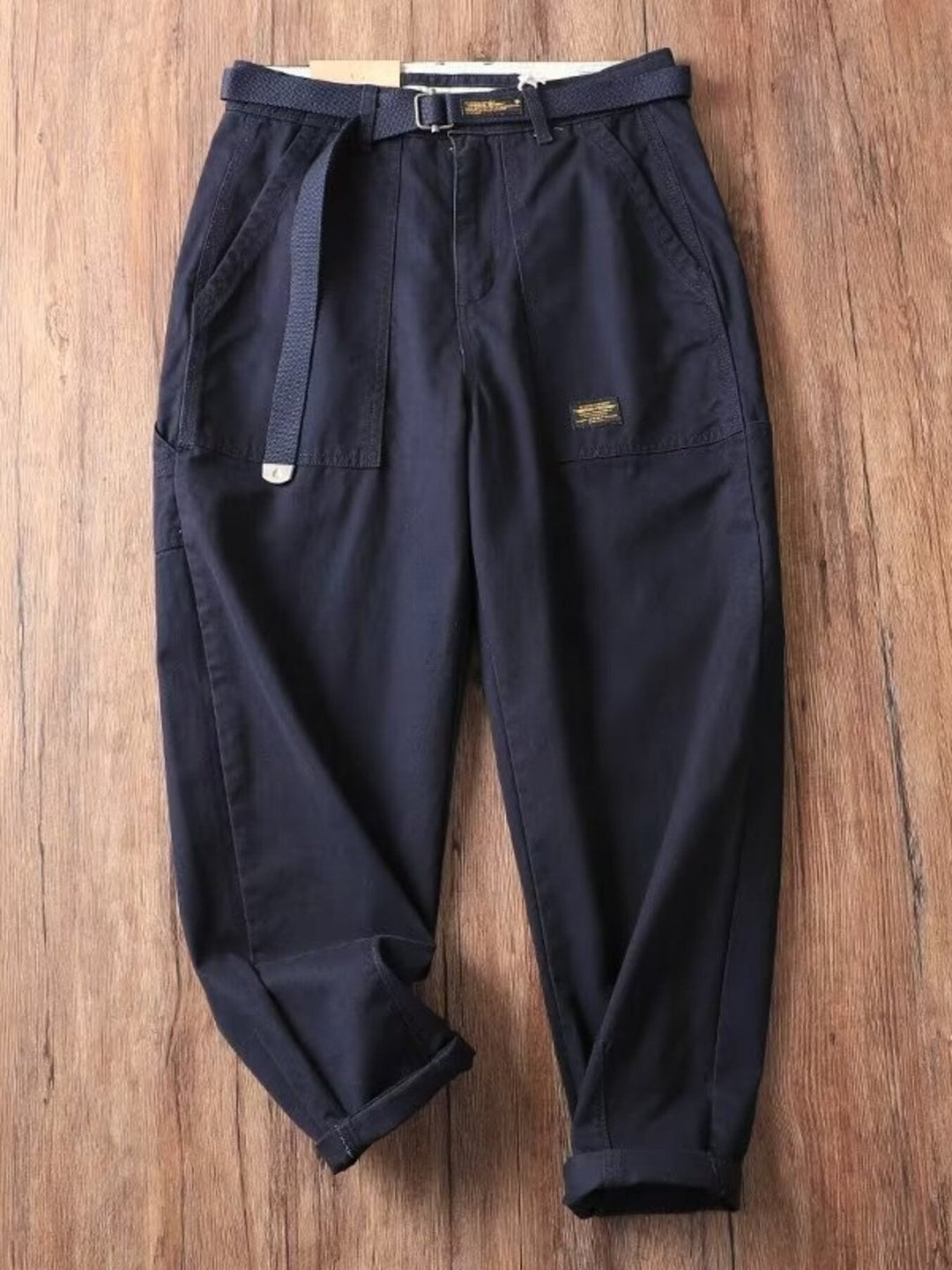 Men's Plus Size Loose Fit Pants with Pockets