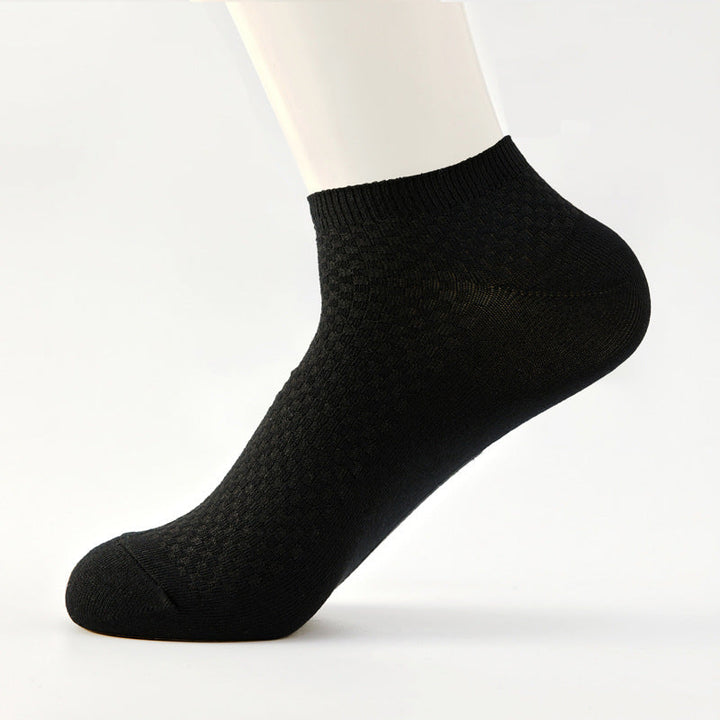 Mens Casual Soft And Breathable Mid-calf Socks