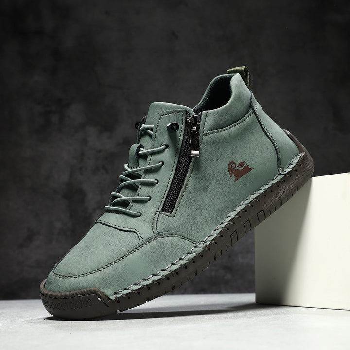 Hand-stitched Womens Shoes Soft Sole Flat Casual