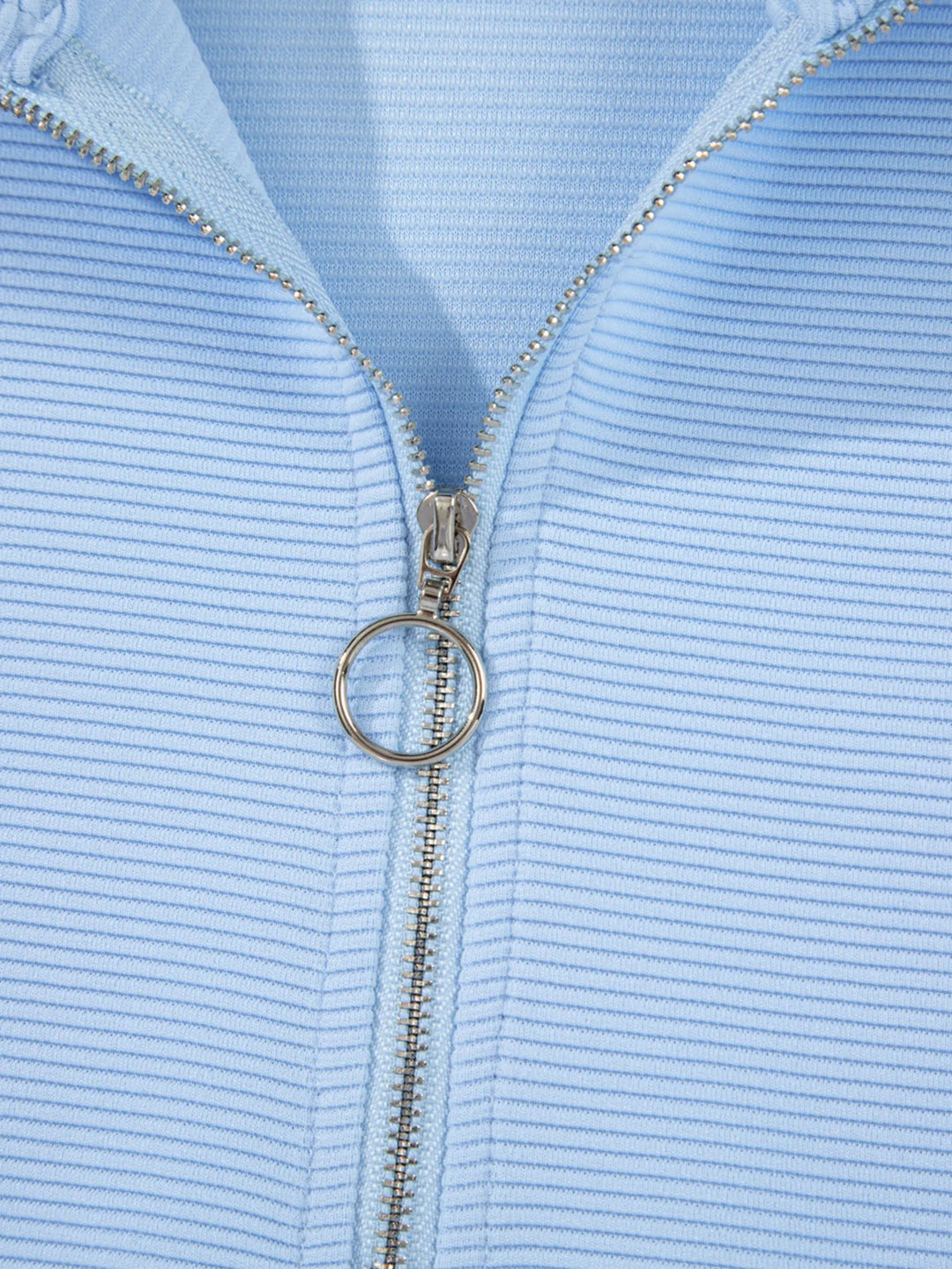 Half Zip Short Sleeve Polo and Shorts Set