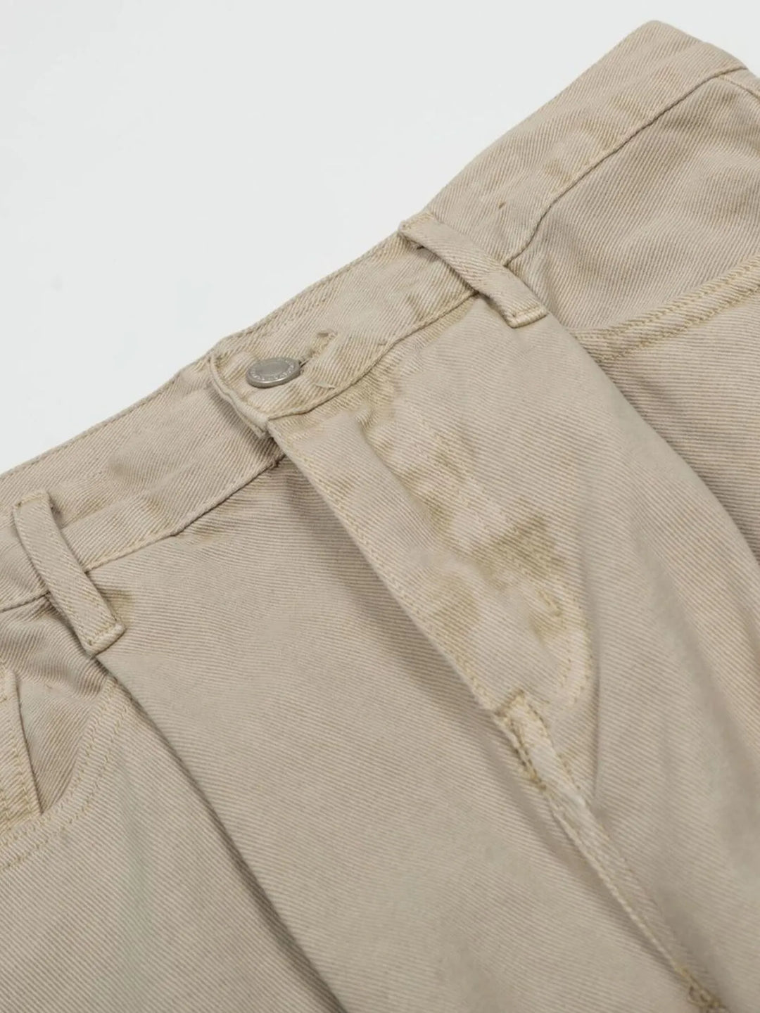 Men's Vintage Washed Wide Leg Jeans