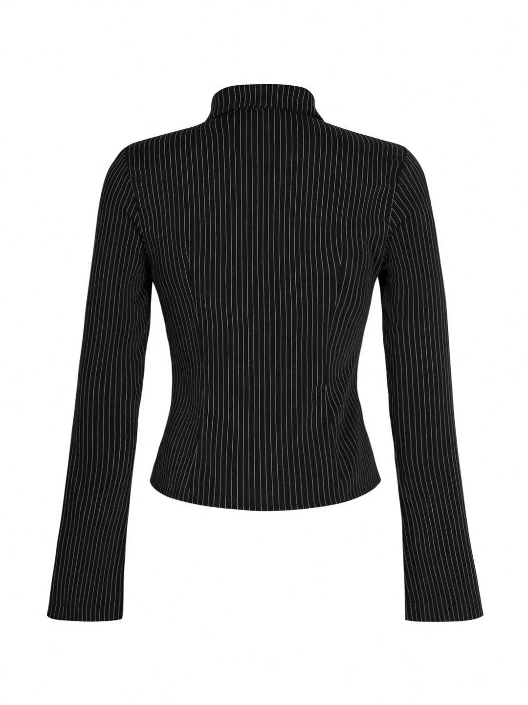 Striped Button Up Long Sleeve Shirt