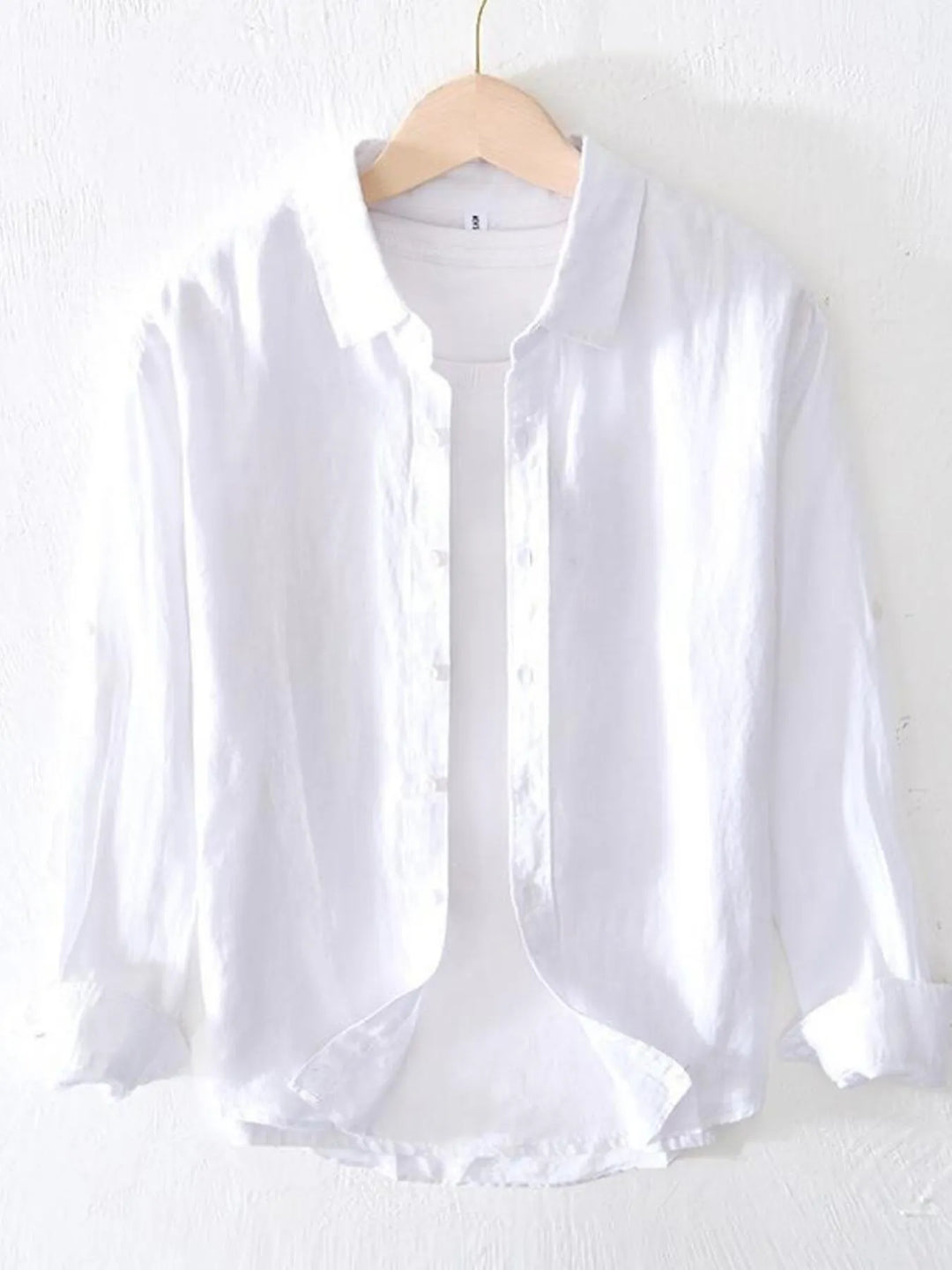 Men's Full Size Button Up Long Sleeve Shirt Plus Size