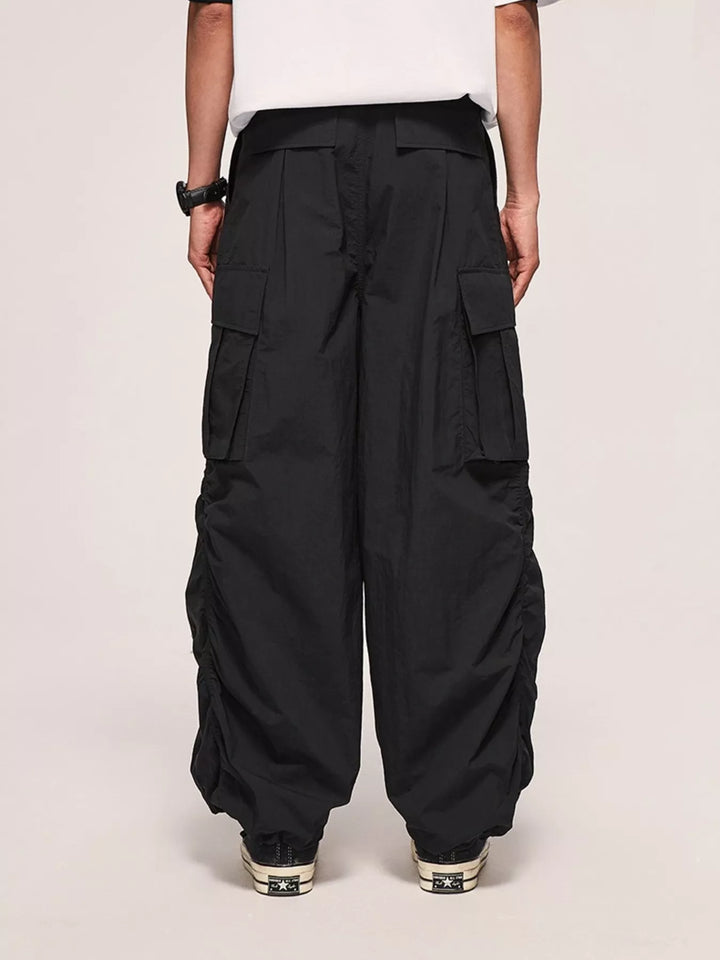 Men's Wide Leg Cargo Pants