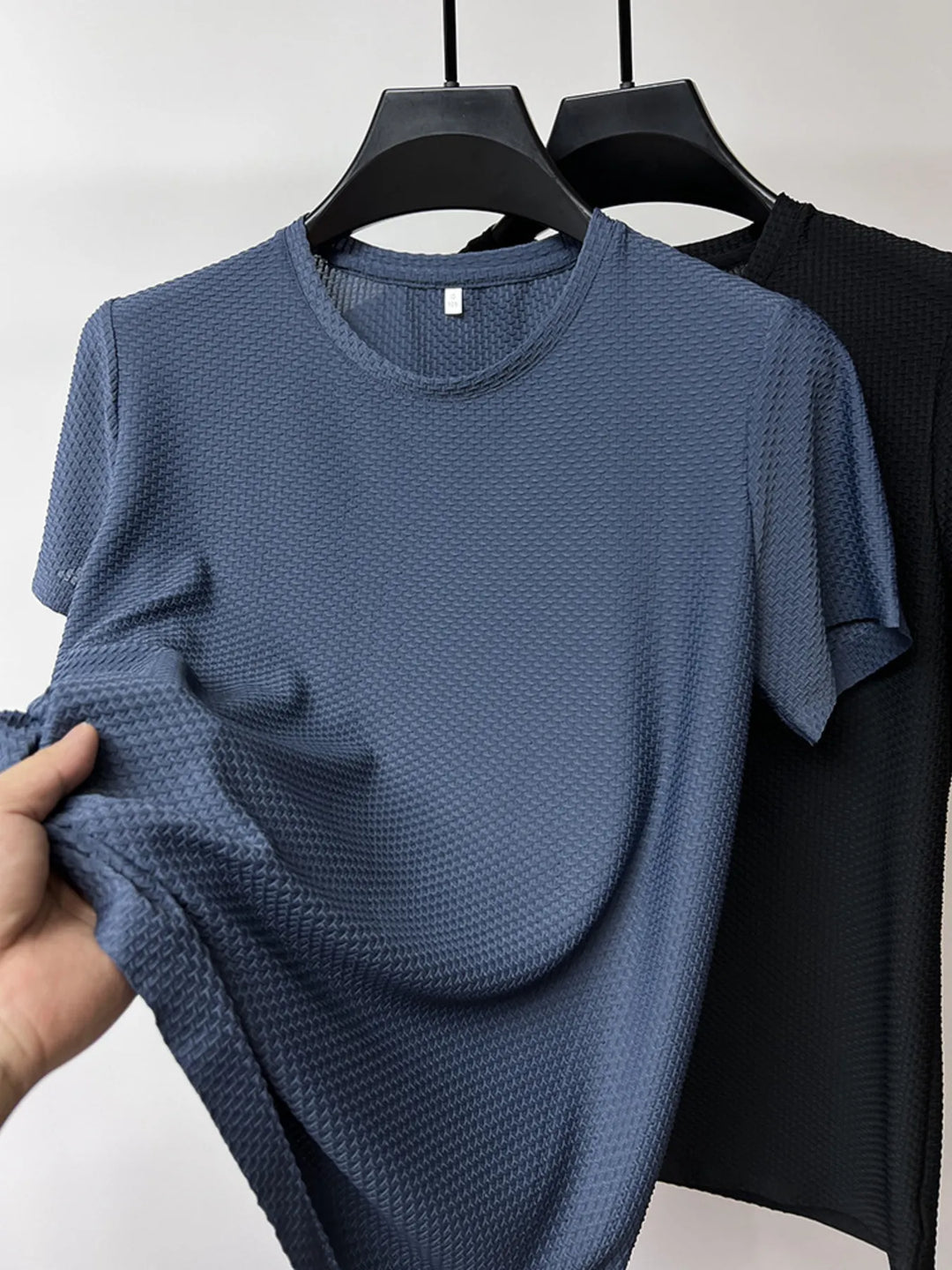 Men's Plus Size Round Neck Short Sleeve T-Shirt