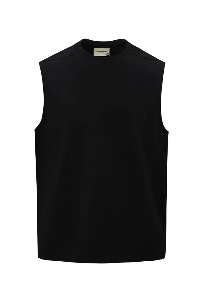 Men's Full Size Round Neck Tank Plus Size