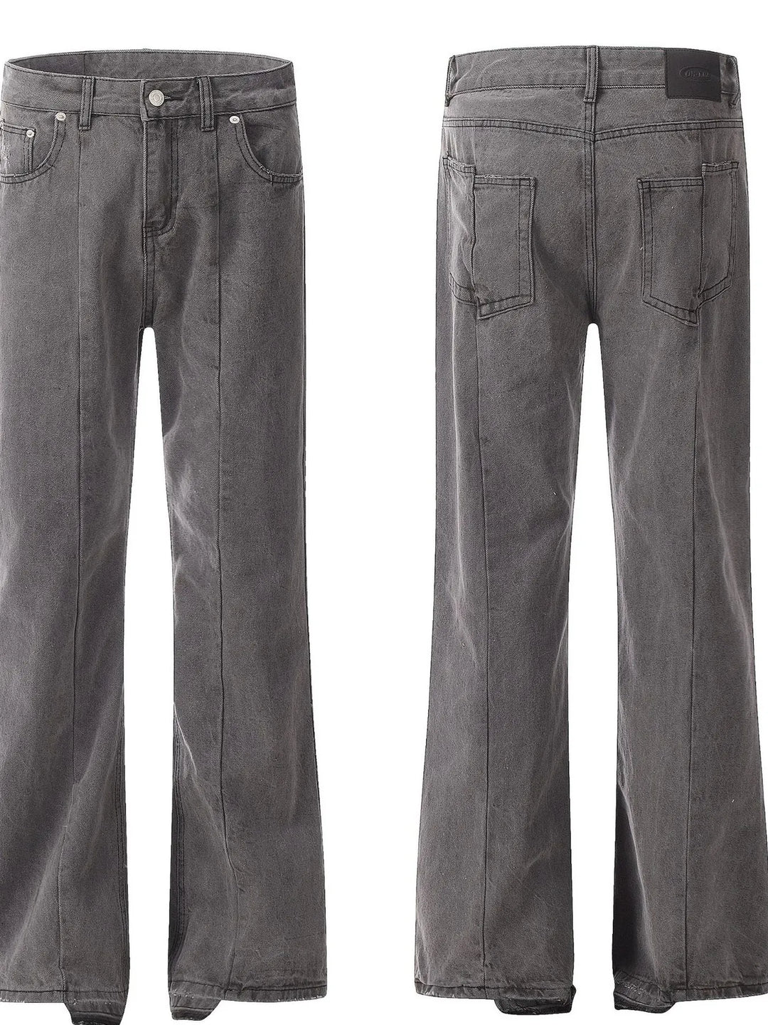 Men's High-Waisted Flare Jeans