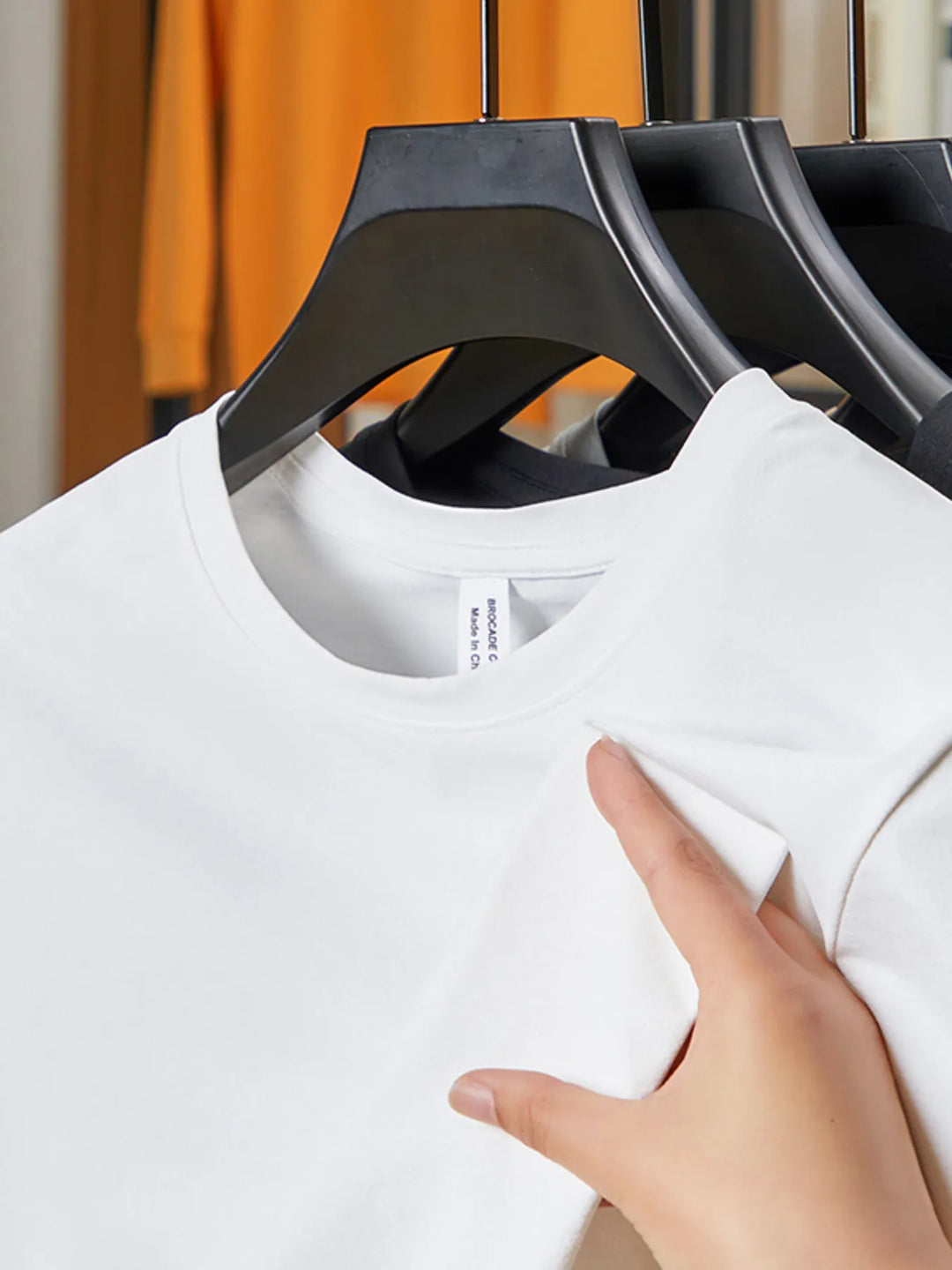 Men's Plus Size Round Neck Short Sleeve T-Shirt