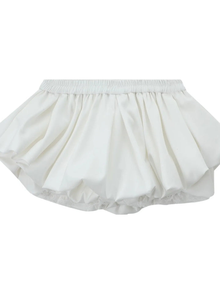 Elastic Waist Bubble Shorts