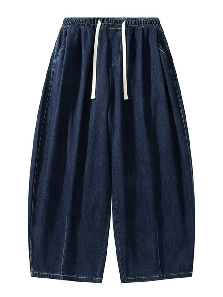 Men's Drawstring Loose Fit Jeans
