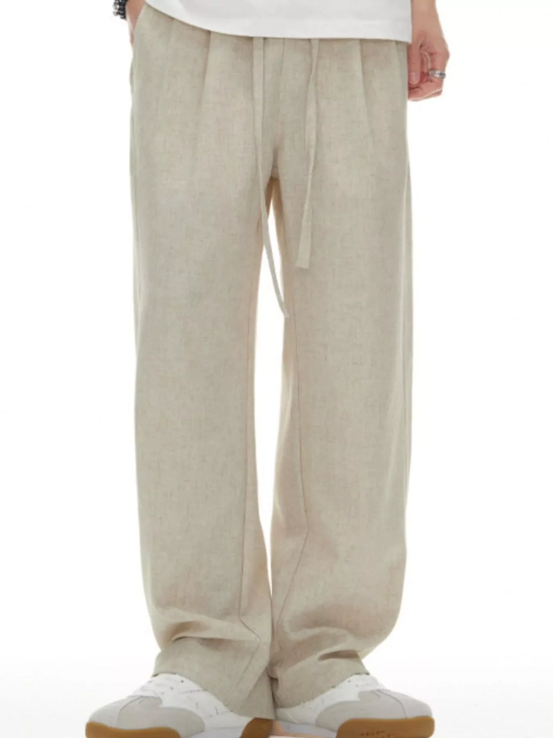 Men's Plus Size Wide Leg Pants