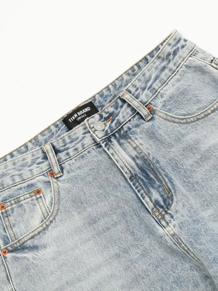 Men's Wide Leg Jeans