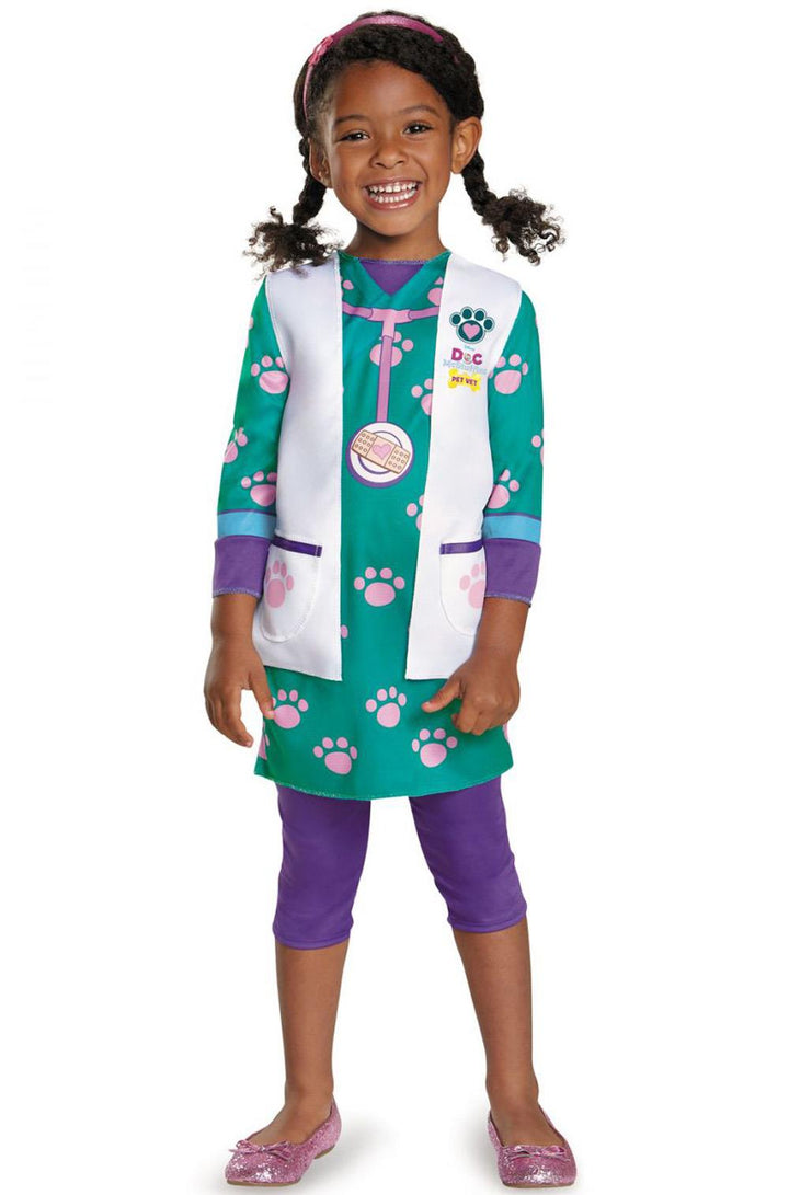 Doc McStuffins Pet Vet Child Costume Medium 7-8