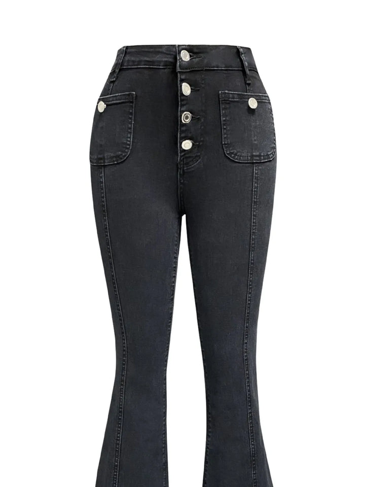 Flare Jeans with Pockets