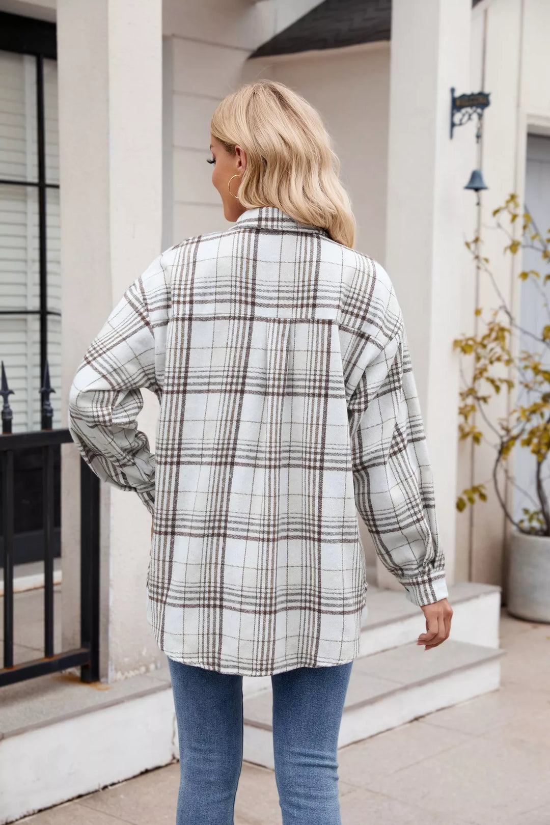 Casual Plaid Long Sleeve Shirt