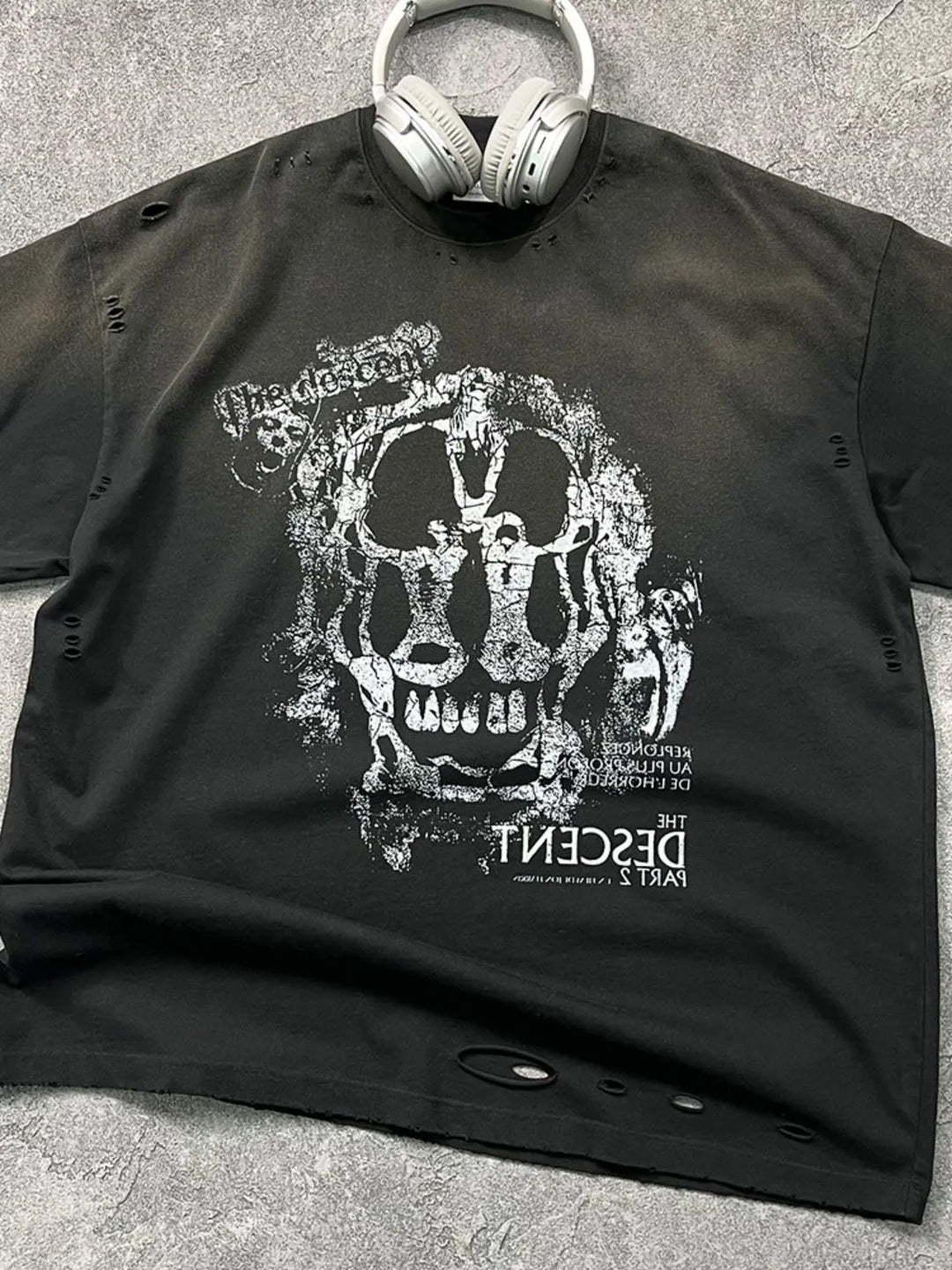 Men's Graphic Round Neck Half Sleeve T-Shirt