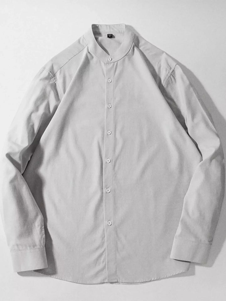 Men's Full Size Button Up Long Sleeve Shirt Plus Size