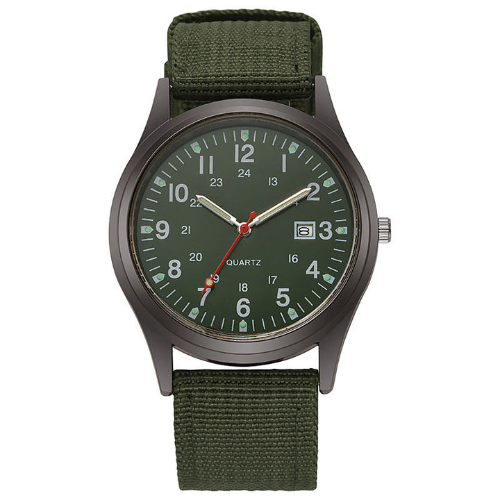 Mens Casual Calendar Sports Quartz Watch