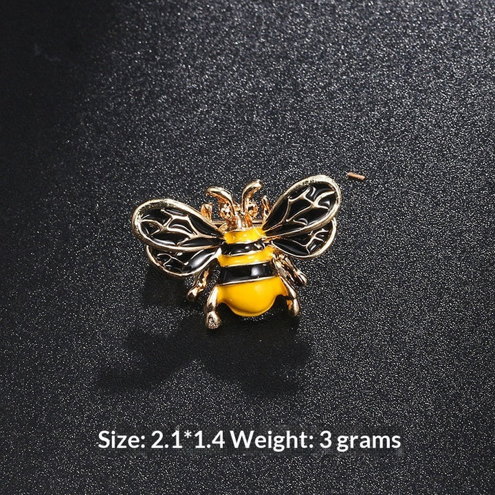 Cute Animal New Style Oil-Drop Bee Brooch