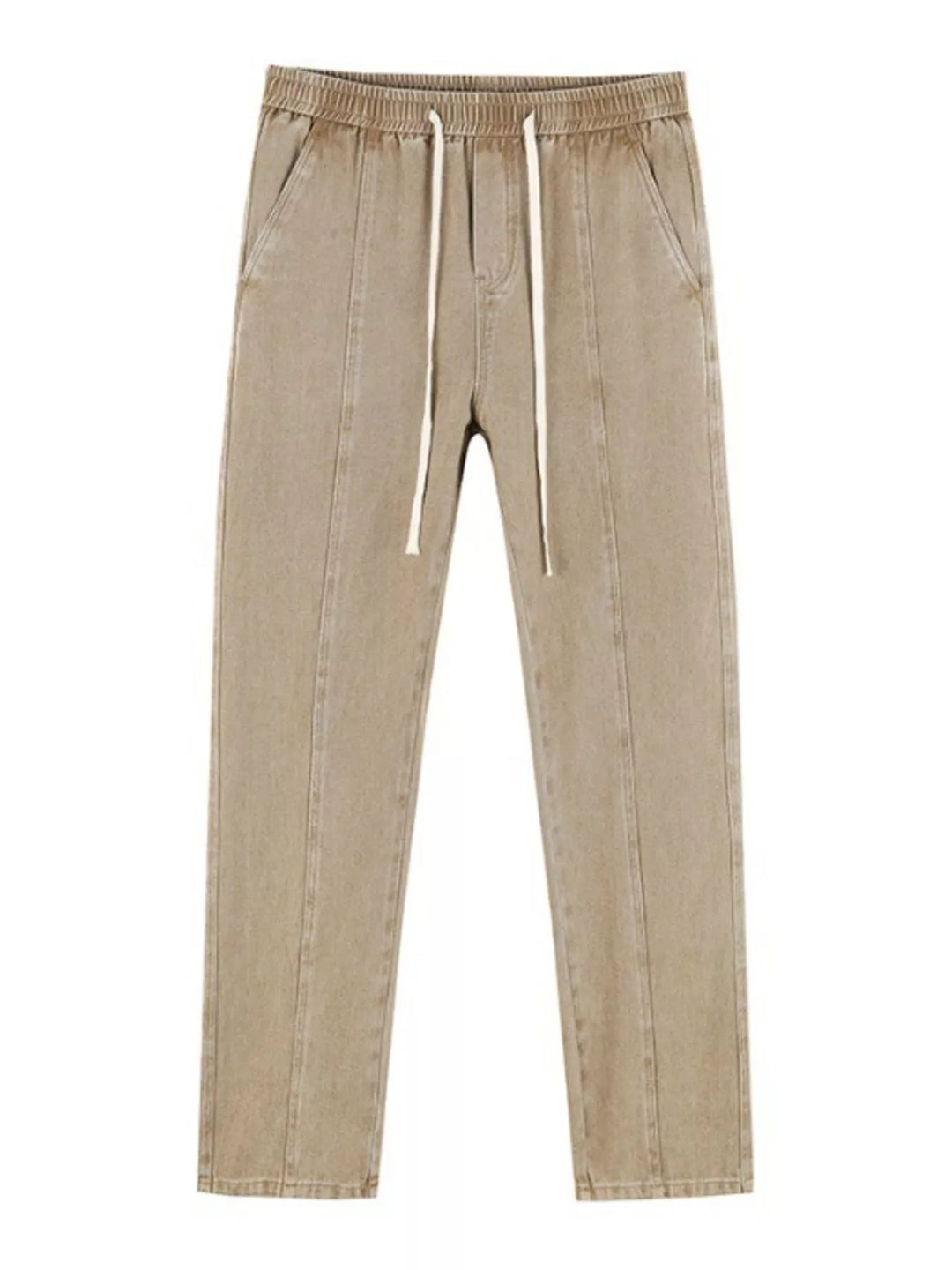 Men's Plus Size Relaxed Fit Drawstring Jeans